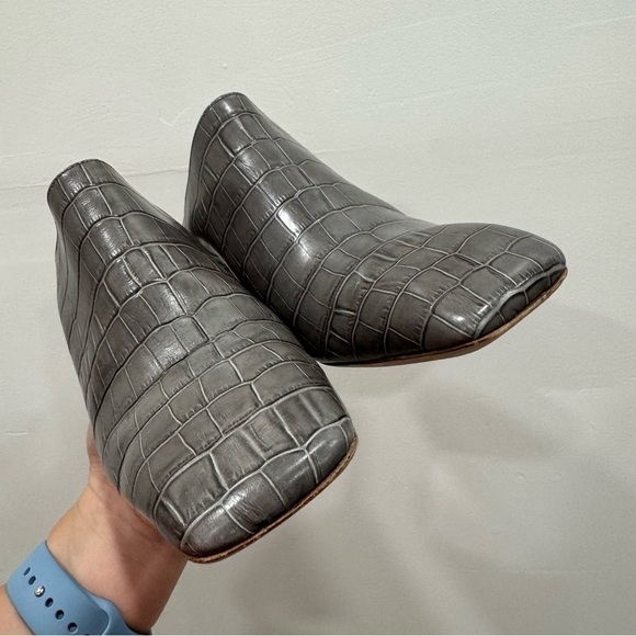 Rejona Pyo Andi Mule Shoe Size 39 EU Leather Square Toe - Picture 10 of 11